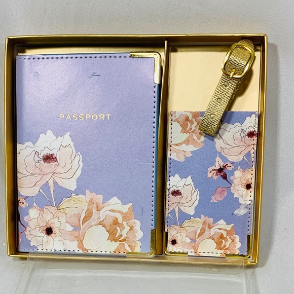 Passport and luggage tag gift set - Picture 6 of 8